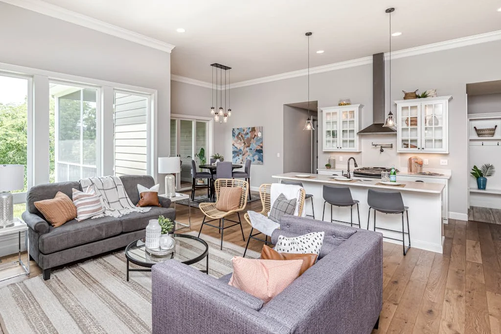 Bright, thoughtfully renovated B24A rental interior